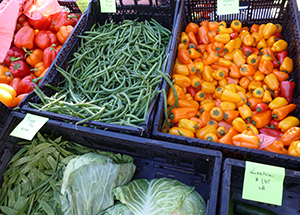 market vegetables